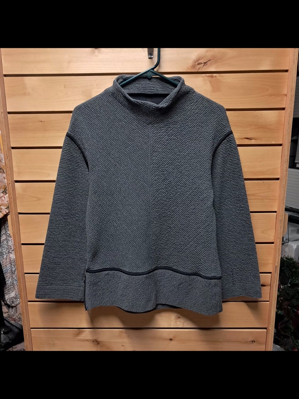 Lululemon On Repeat Mock Neck Pullover Sweatshirt Size 6